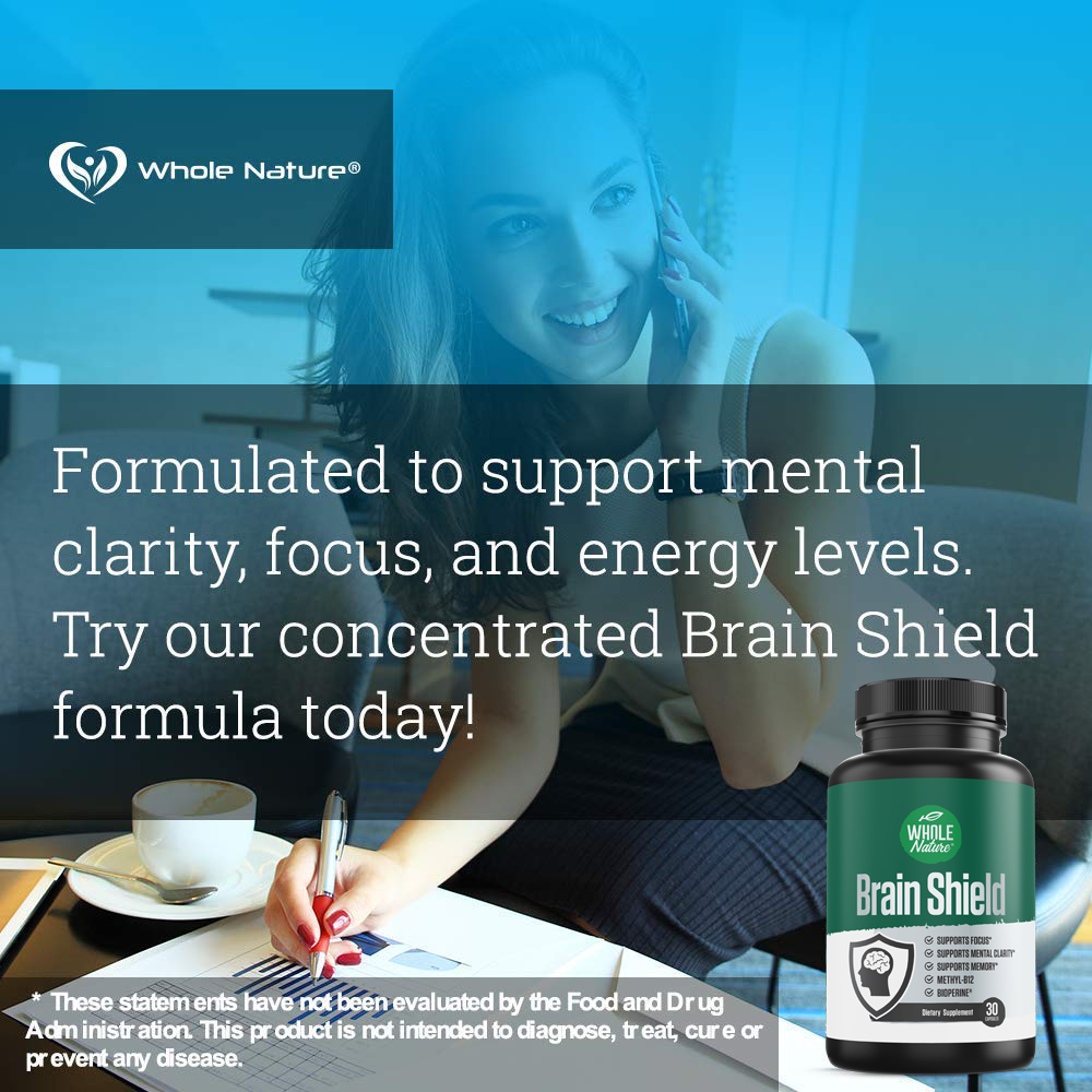 Whole Nature Brain Nootropic Supplement