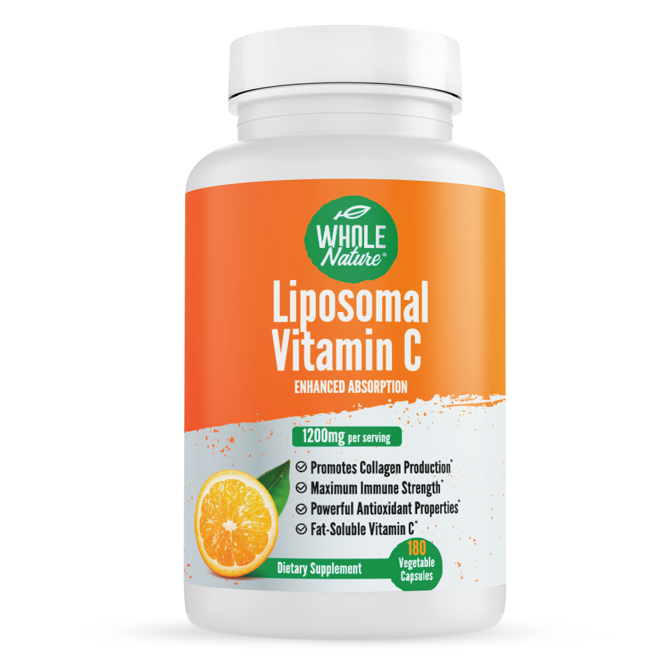 Whole Nature Liposomal Vitamin C 1200 mg