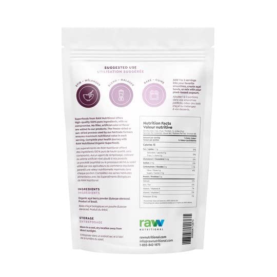 Pure Organic Açai Powder | Packed With Vitamins