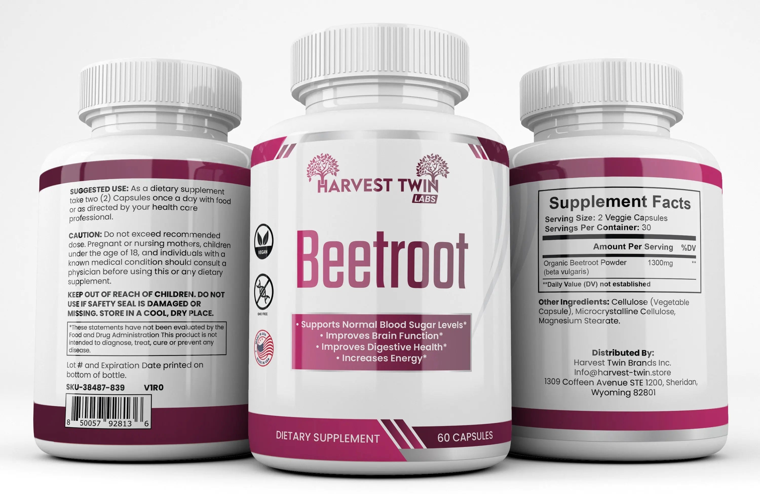 Beetroot Supplement | Harvest Twin Labs